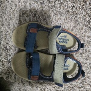 OshKosh B'gosh Kids Sandals - Blue and Tan